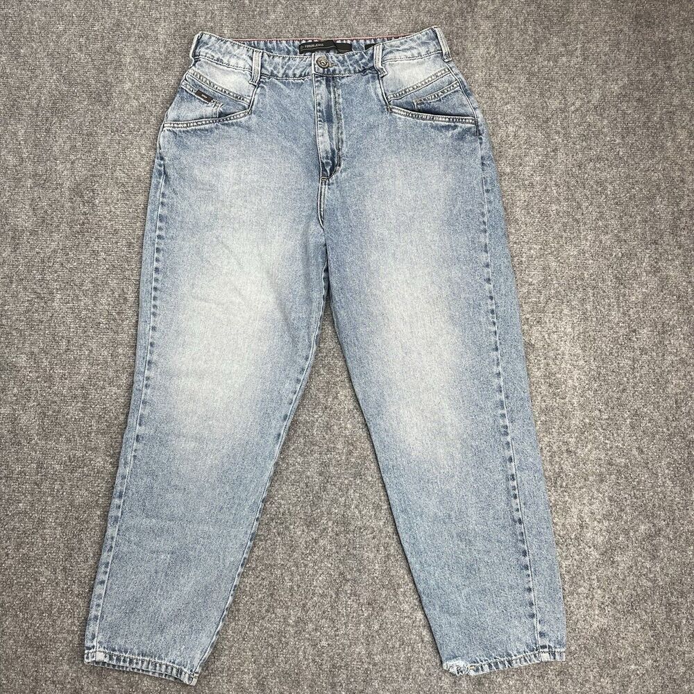 Forum Jeans Womens Us Size 32X29 EUR Size 44 Lola 6 Pocket High Rise Loose Fit